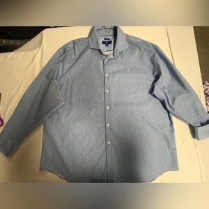 EGARA CASUAL/DRESS SPREAD COLLAR
BLUE SIZE 2X CLASSIC FIT MEN’S SHIRT. NWOT